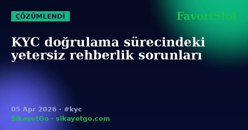 FavoriSlot — 05 Apr 2026