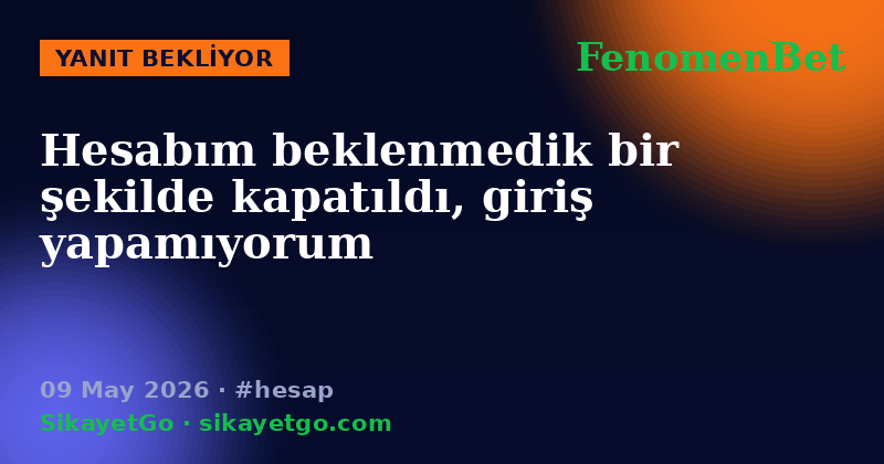 FenomenBet — 09 May 2026