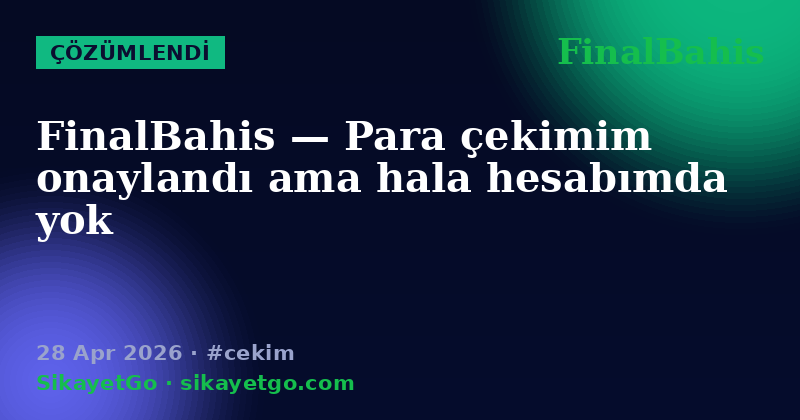 FinalBahis — 28 Apr 2026