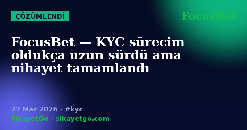 FocusBet — 22 Mar 2026