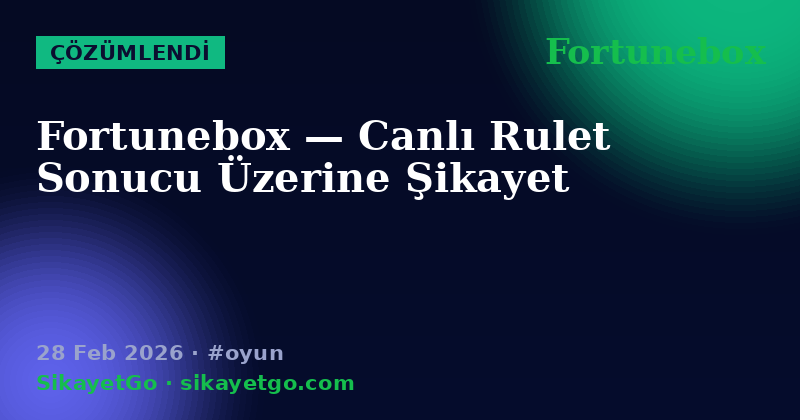 Fortunebox — 28 Feb 2026
