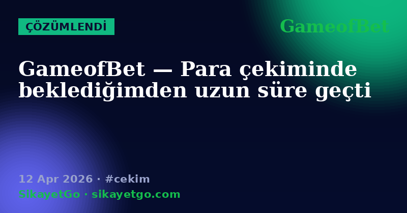 GameofBet — 12 Apr 2026