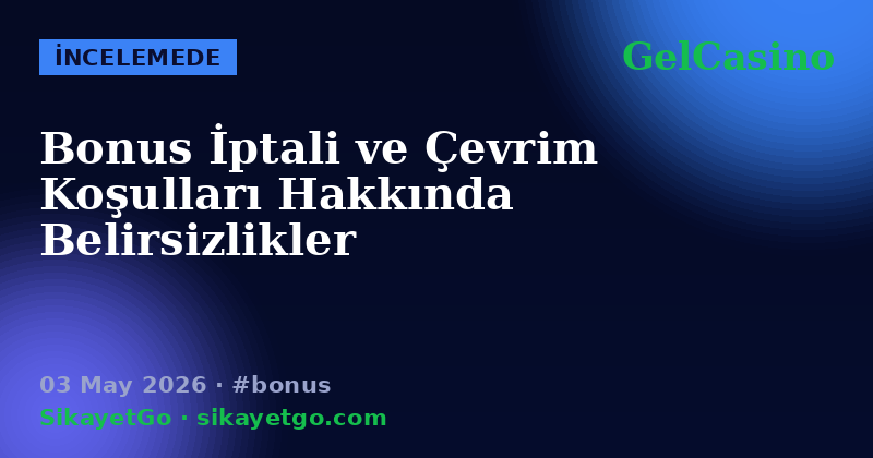 GelCasino — 03 May 2026