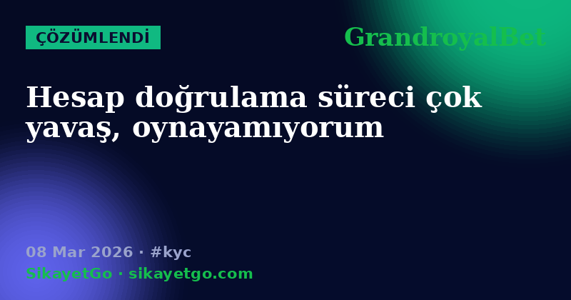 GrandroyalBet — 08 Mar 2026