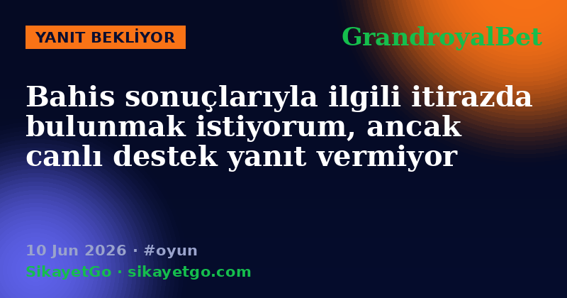 GrandroyalBet — 10 Jun 2026