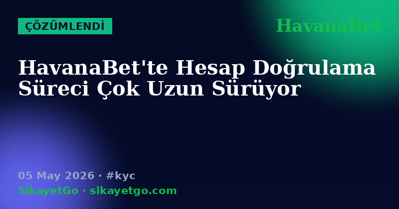 HavanaBet — 05 May 2026