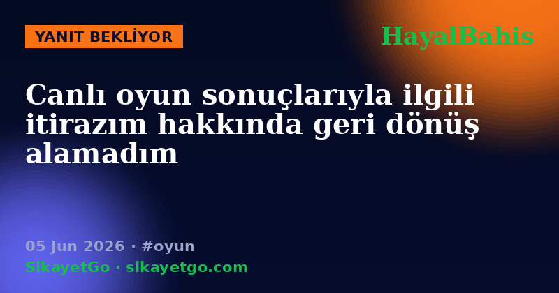 HayalBahis — 05 Jun 2026