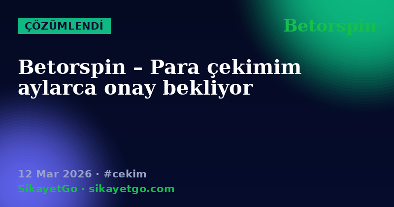 Betorspin — 12 Mar 2026