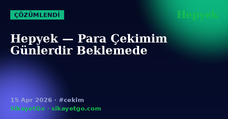 Hepyek — 15 Apr 2026