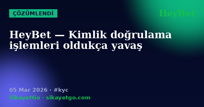 HeyBet — 05 Mar 2026