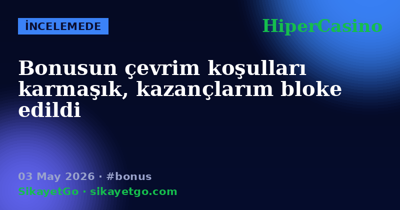 HiperCasino — 03 May 2026