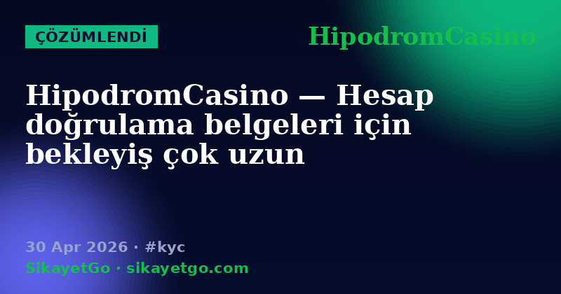 HipodromCasino — 30 Apr 2026