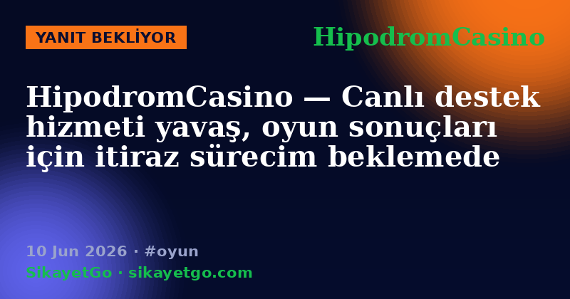 HipodromCasino — 10 Jun 2026