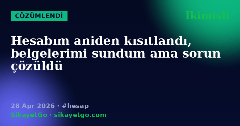 Ikimisli — 28 Apr 2026