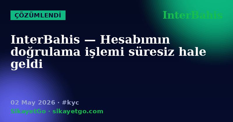 InterBahis — 02 May 2026