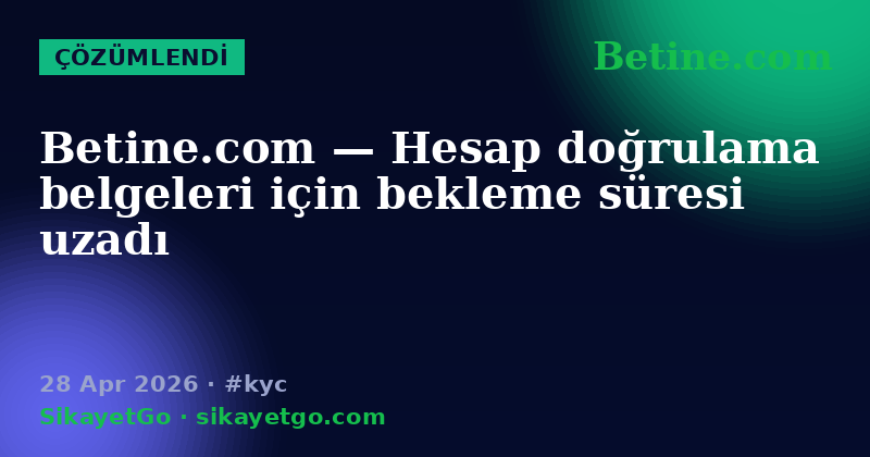 Betine.com — 28 Apr 2026