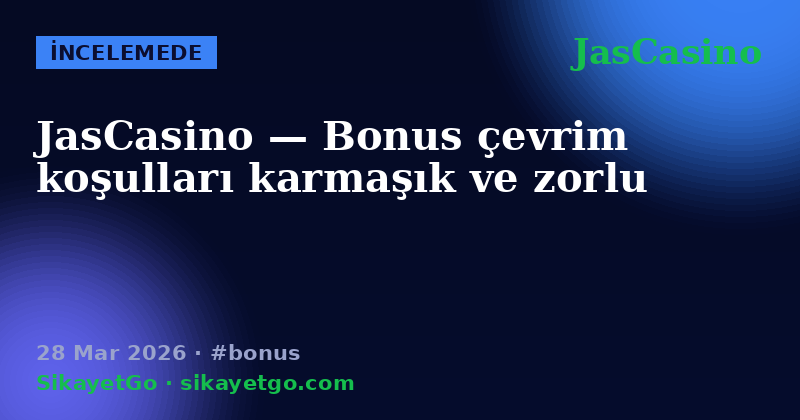 JasCasino — 28 Mar 2026