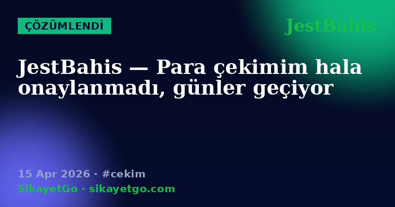 JestBahis — 15 Apr 2026
