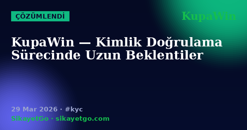 KupaWin — 29 Mar 2026