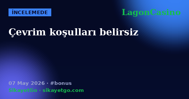 LagonCasino — 07 May 2026