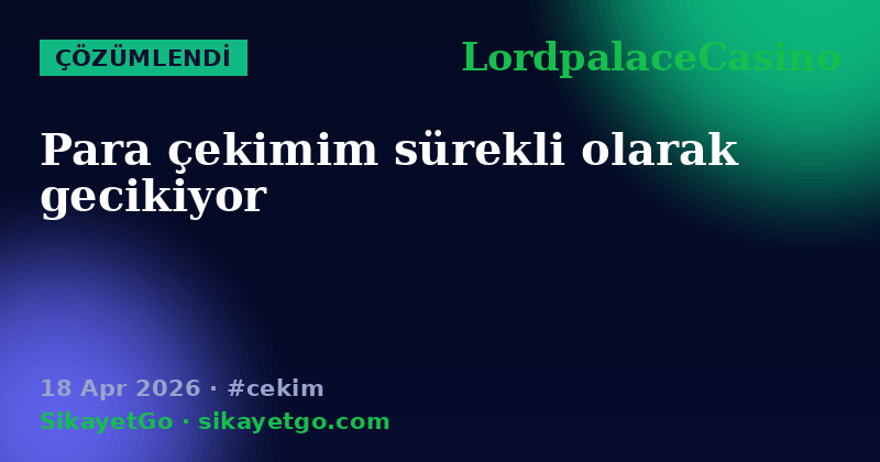 LordpalaceCasino — 18 Apr 2026
