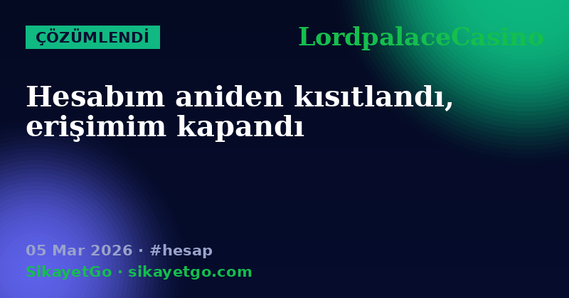 LordpalaceCasino — 05 Mar 2026