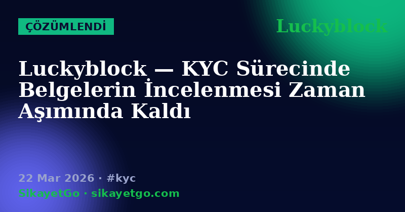 Luckyblock — 22 Mar 2026