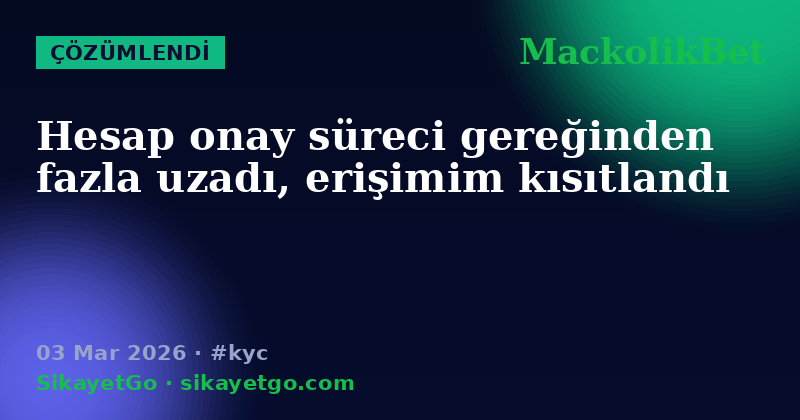 MackolikBet — 03 Mar 2026