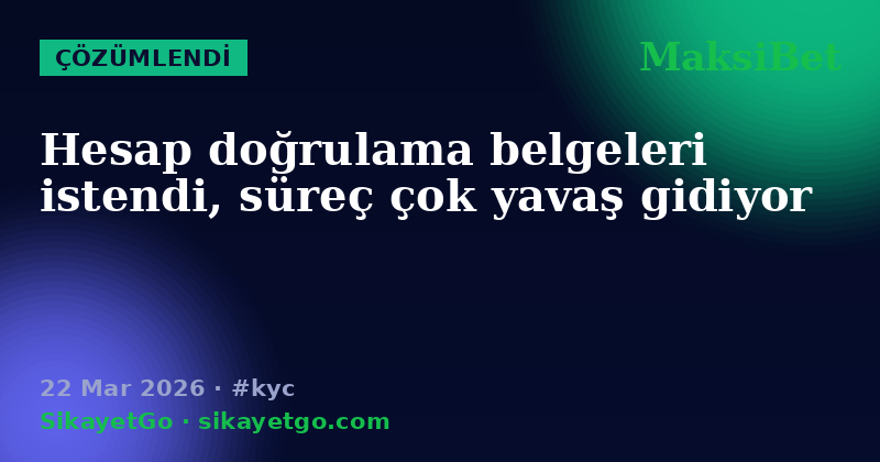 MaksiBet — 22 Mar 2026