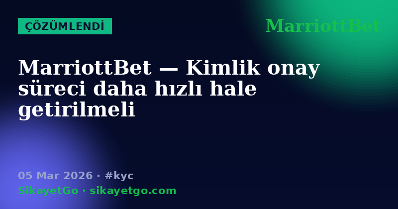 MarriottBet — 05 Mar 2026