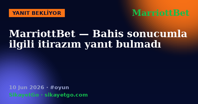 MarriottBet — 10 Jun 2026