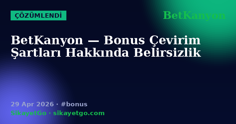 BetKanyon — 29 Apr 2026