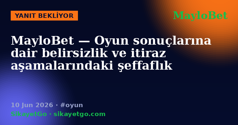 MayloBet — 10 Jun 2026