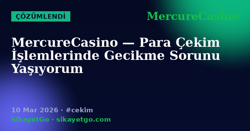 MercureCasino — 10 Mar 2026