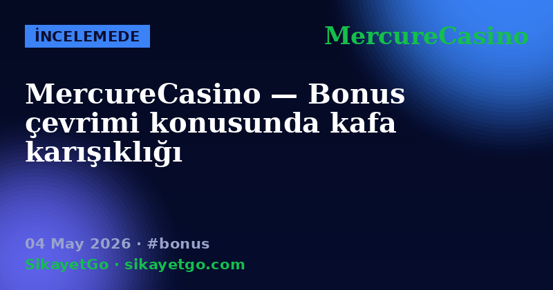 MercureCasino — 04 May 2026