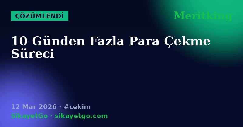Meritking — 12 Mar 2026