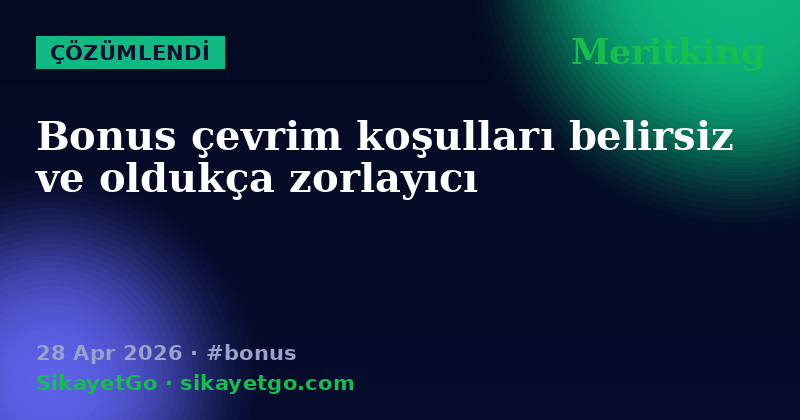 Meritking — 28 Apr 2026
