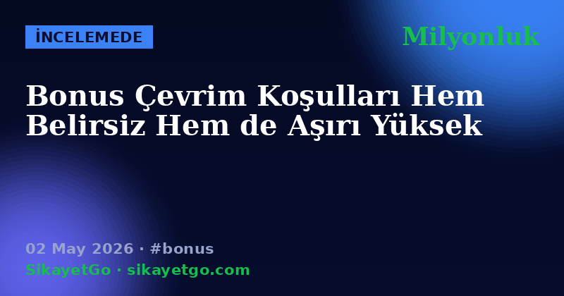 Milyonluk — 02 May 2026