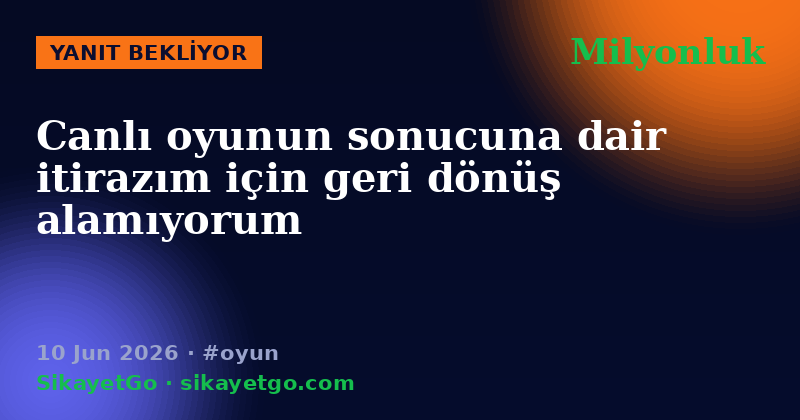 Milyonluk — 10 Jun 2026