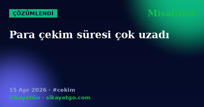 MisaliBet — 15 Apr 2026