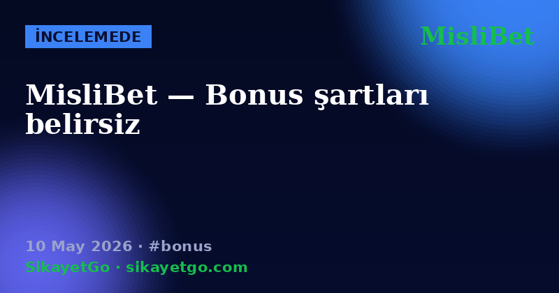 MisliBet — 10 May 2026