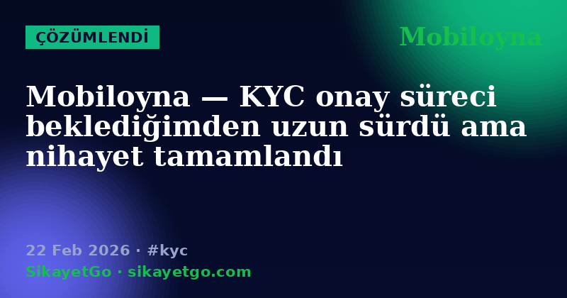 Mobiloyna — 22 Feb 2026
