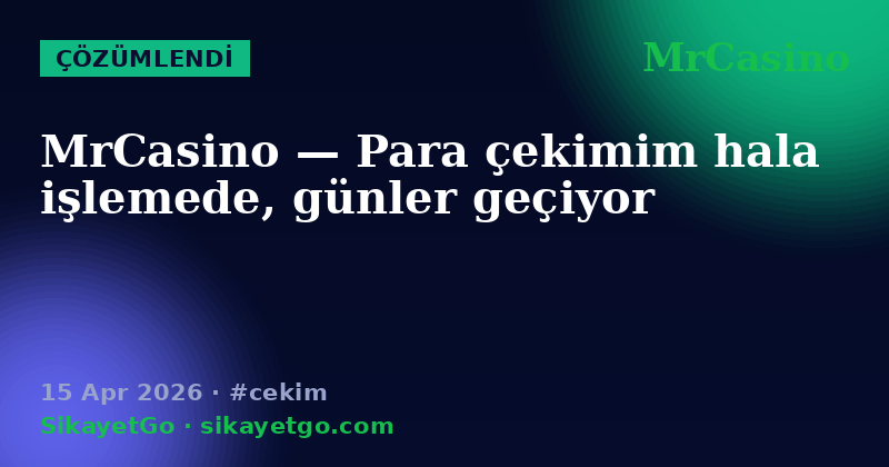 MrCasino — 15 Apr 2026