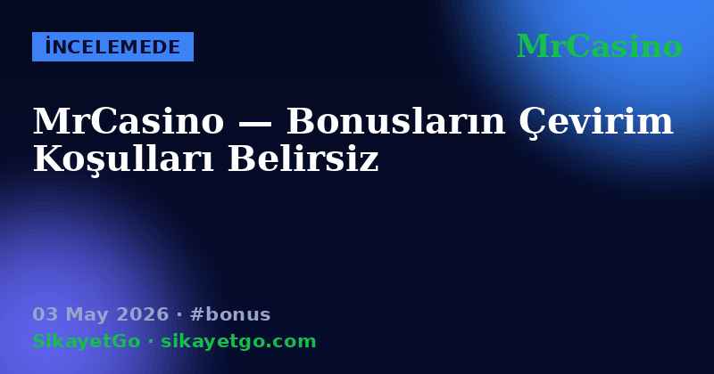 MrCasino — 03 May 2026