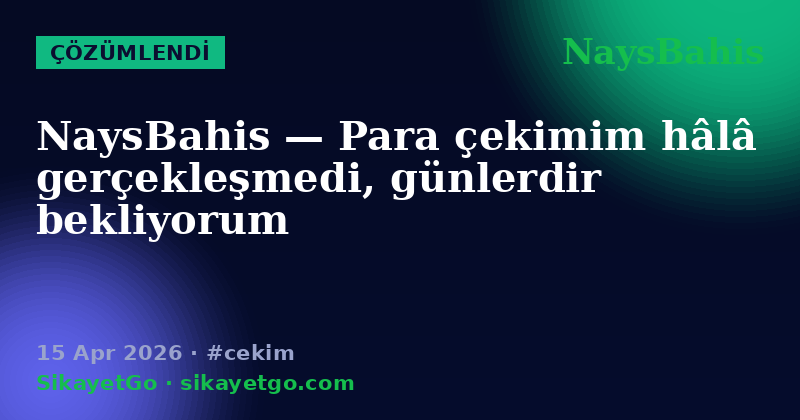 NaysBahis — 15 Apr 2026