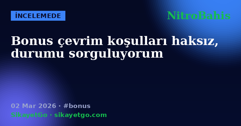 NitroBahis — 02 Mar 2026