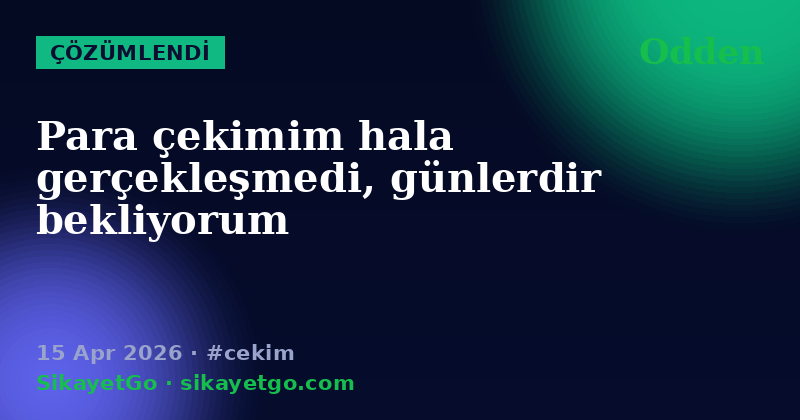 Odden — 15 Apr 2026