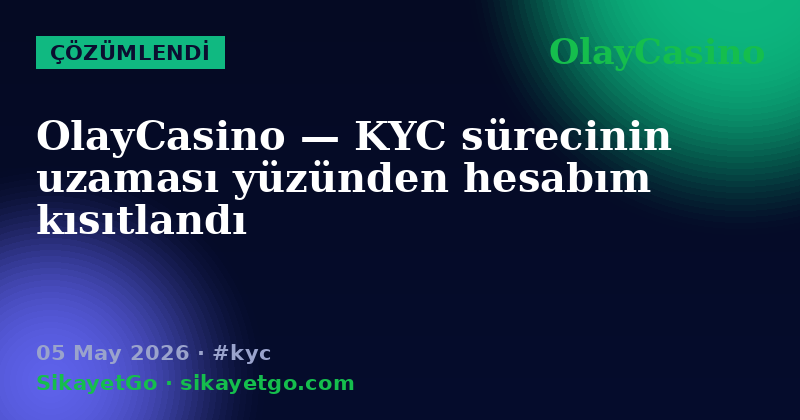 OlayCasino — 05 May 2026