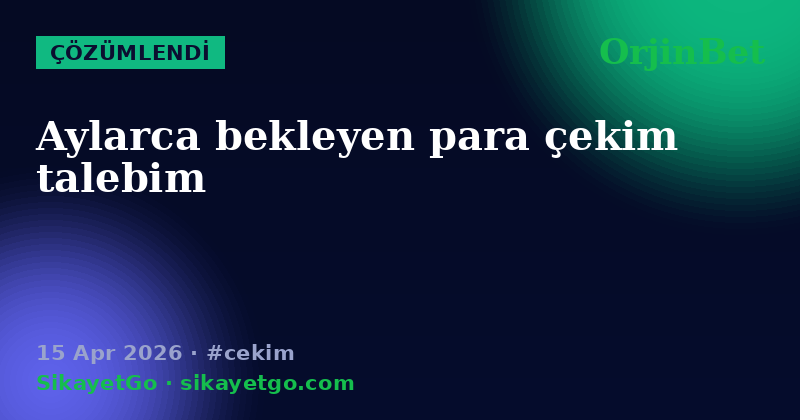 OrjinBet — 15 Apr 2026