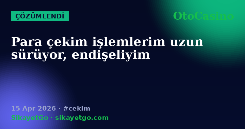 OtoCasino — 15 Apr 2026